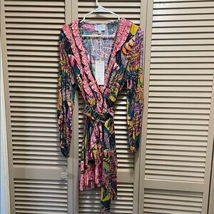 TAJ by Sabrina Crippa Multicolor Mini Dress